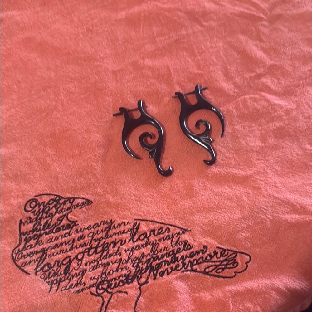 Black Tribal Faux Gauges